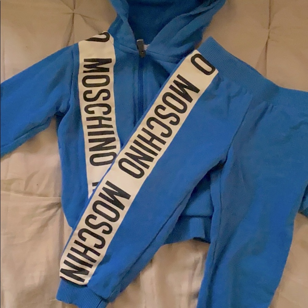 Moschino boy sweatsuit